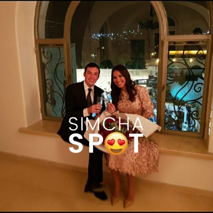 Engagement of Akiva Jacobs to Bracha Willing - Simcha Spot